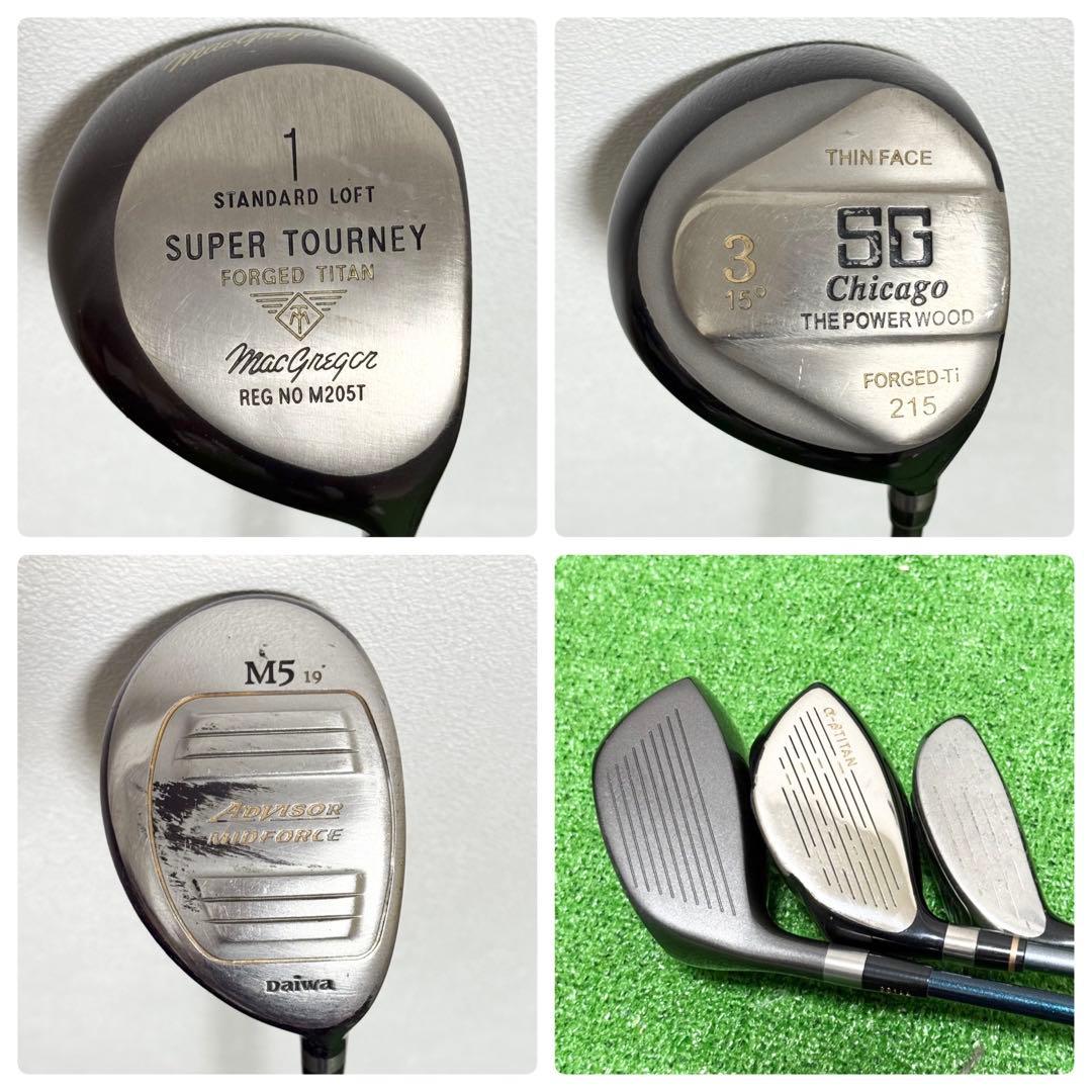 ミズノ リバーコース 初心者 メンズ ゴルフクラブセット フルセット 一式