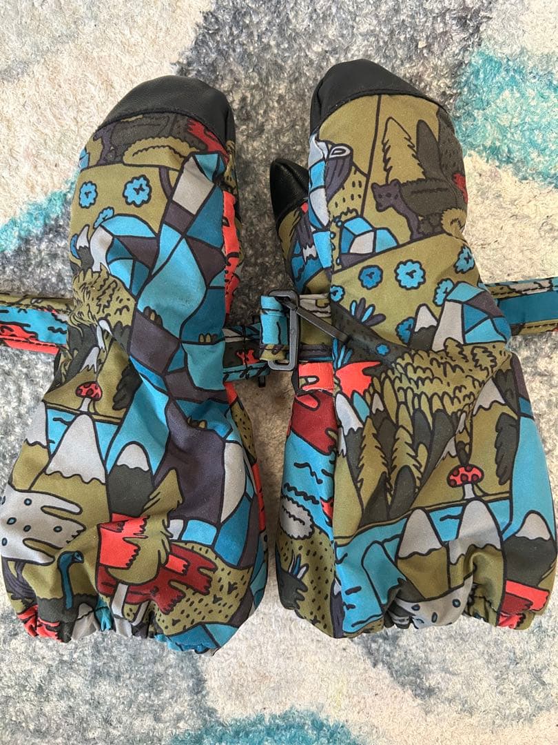 BURTON スキースノーボードウェア 2T 手袋・ゴーグルヘルメット付き