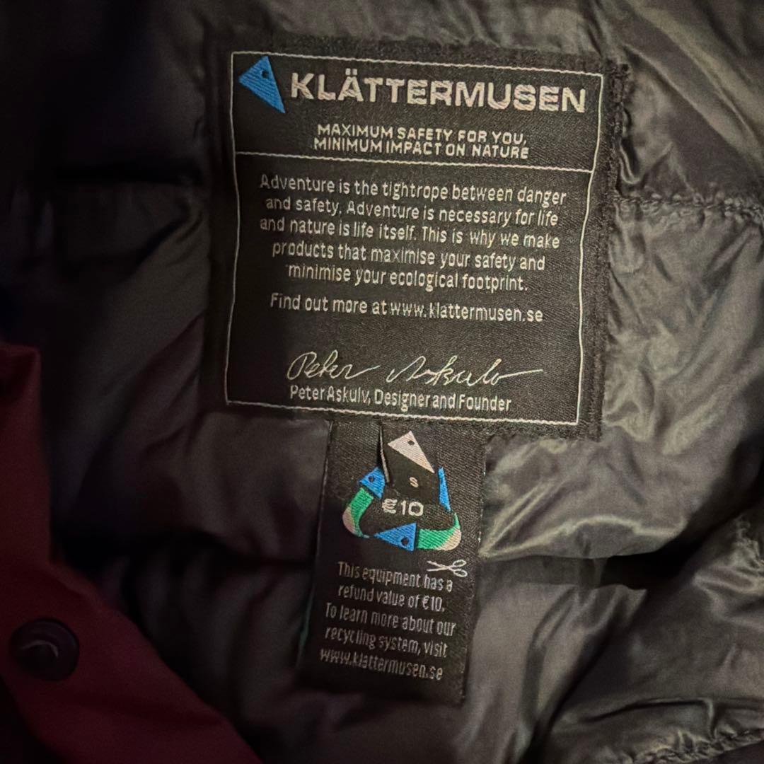 KLÄTTERMUSEN Idun Down Tee 半袖 ダウン プルオーバー