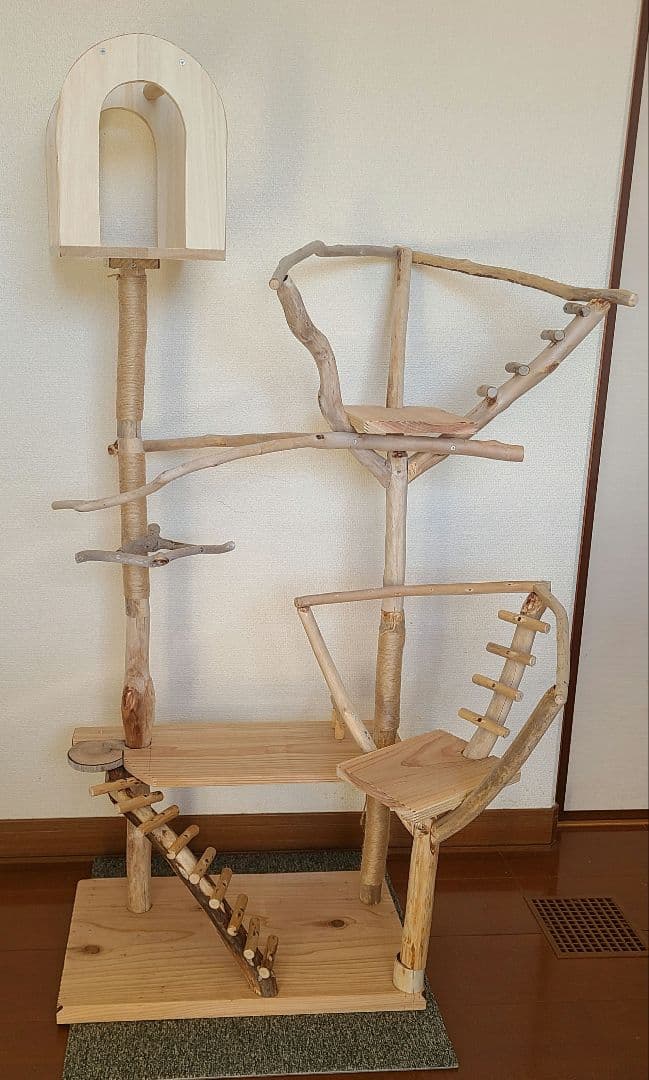 ③EMオーダーページ　バードアスレチック　ハンドメイド　流木