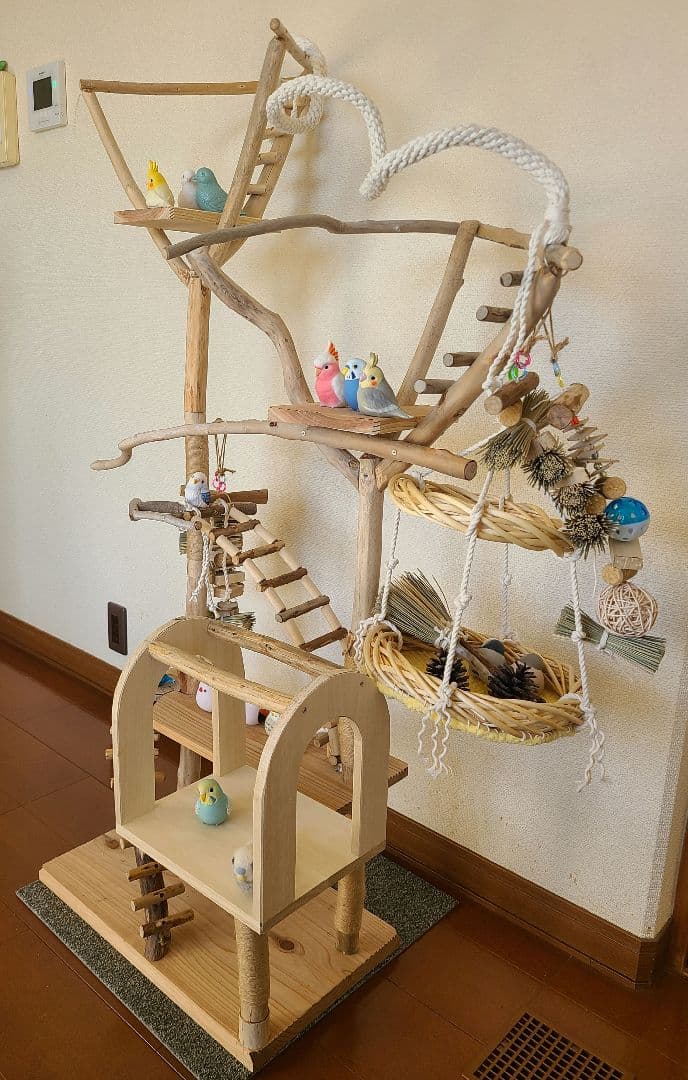 ③EMオーダーページ　バードアスレチック　ハンドメイド　流木