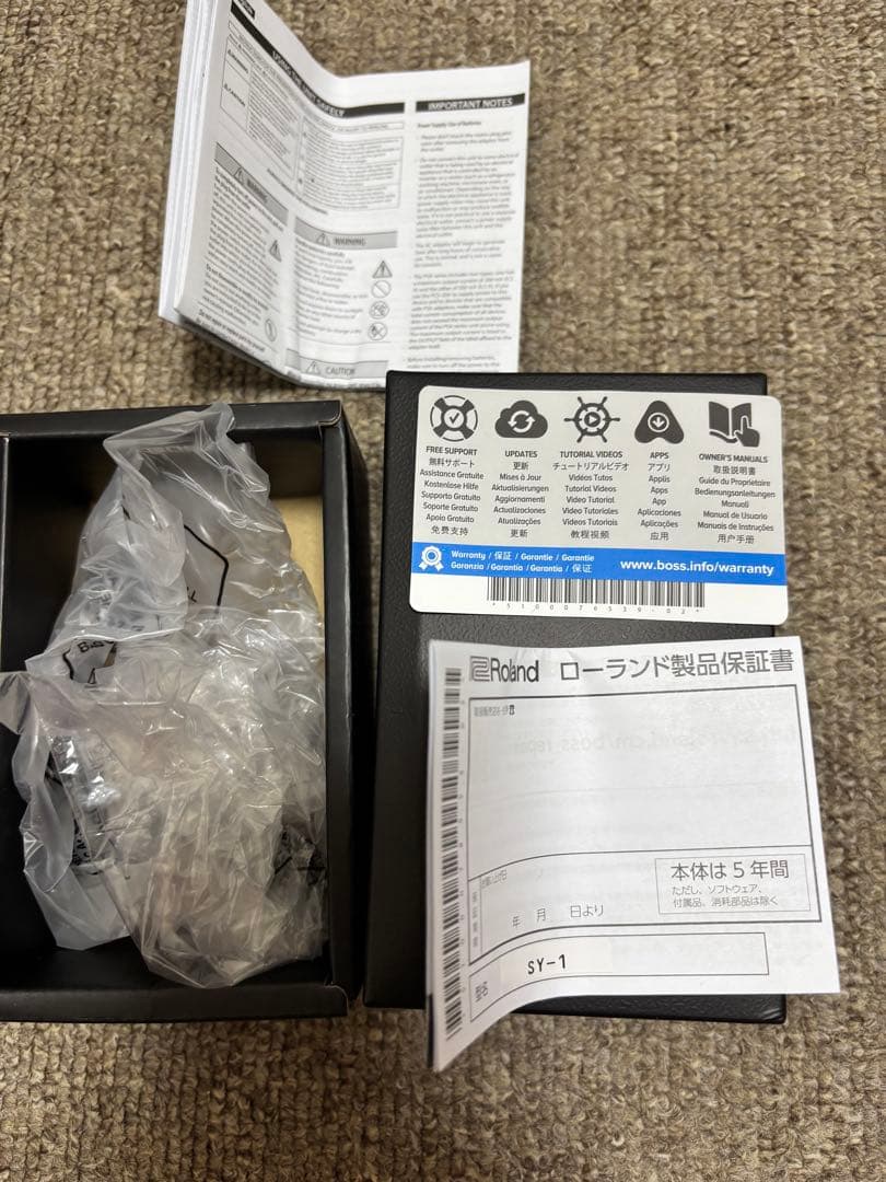 j*7様 BOSS SY-1(新品同様)