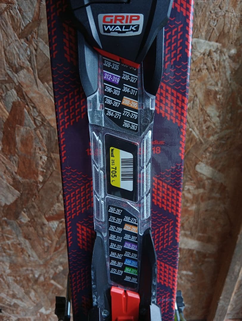 blackcrows camox 186 & marker パウダースキー