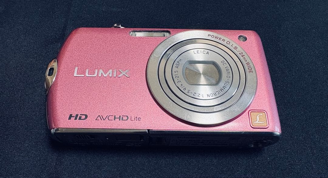 【動作確認済】Panasonic LUMIX DMC-FX70　ピンク