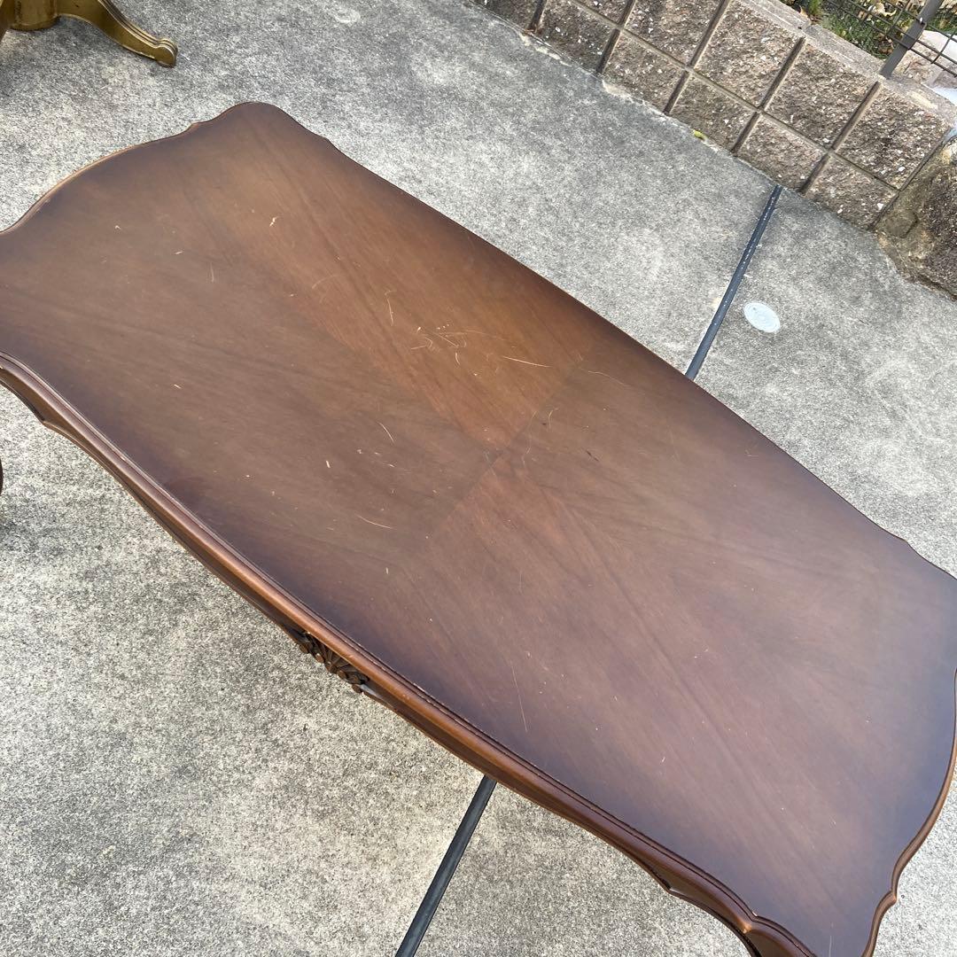 カリモク　vintageテーブル