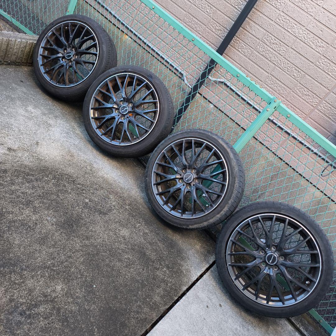 18インチ ホイール４本セット　タイヤ