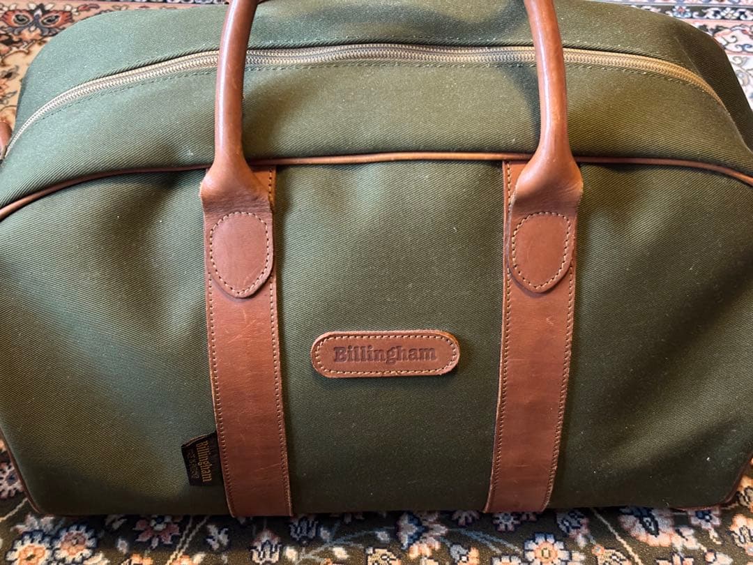 Billingham ボストンバッグ オリーブグリーン