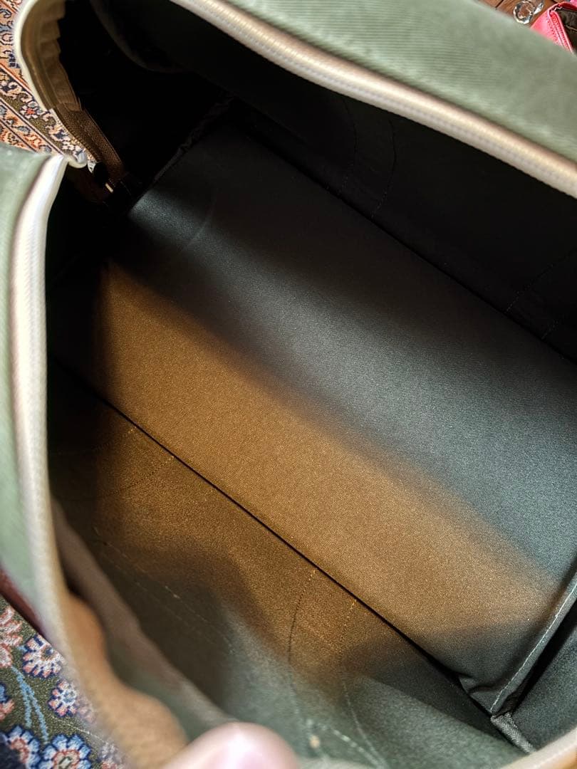 Billingham ボストンバッグ オリーブグリーン