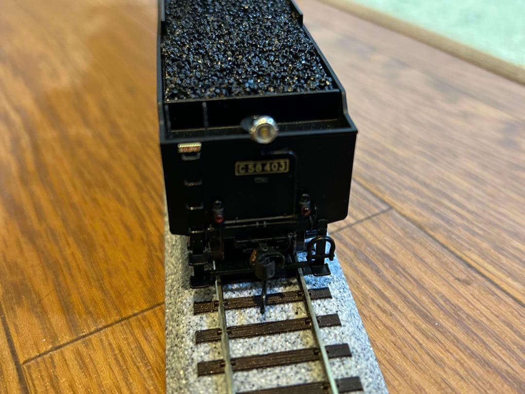 天賞堂 HOゲージ プラ製 C58型東北 船底テンダー　訳有