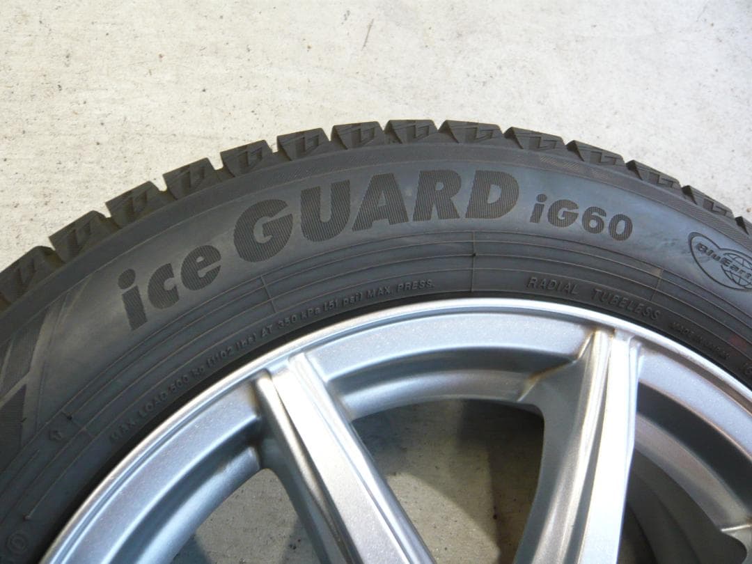 送料込☆中古ヨコハマアイスガードiG60☆175/65R15☆スタッドレスタイヤ