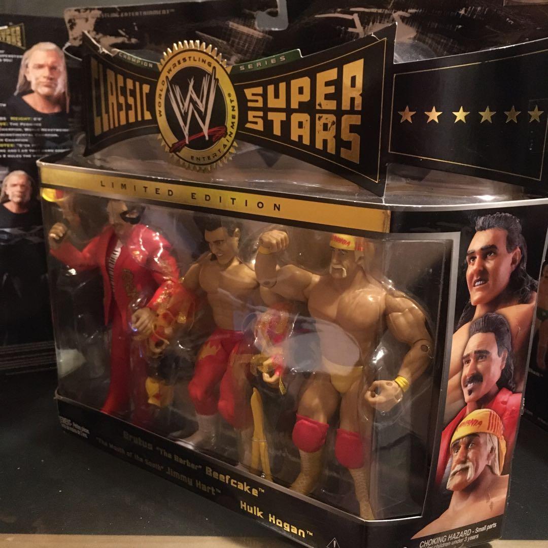 WWE クラシック　限定3パック ホーガン ビーフケーキ ジミーハート