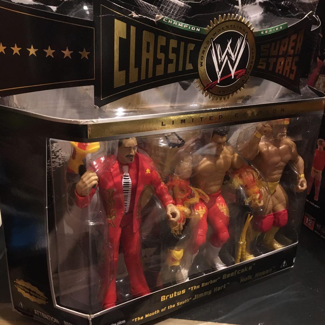 WWE クラシック　限定3パック ホーガン ビーフケーキ ジミーハート