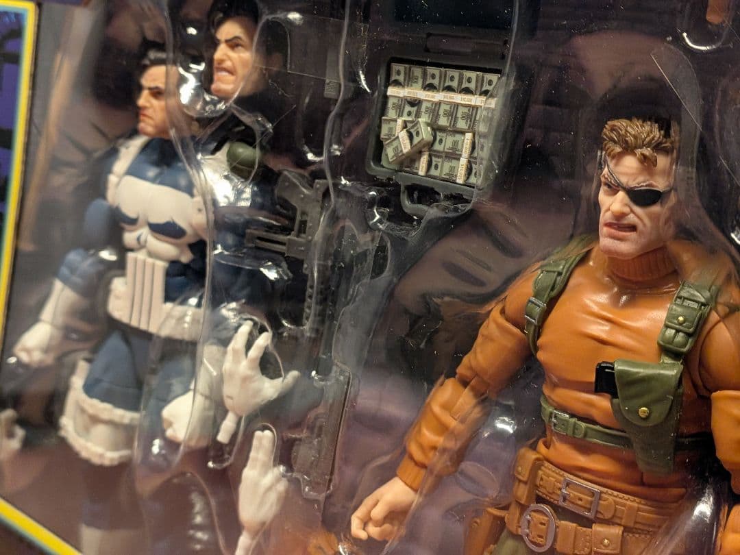 パニッシャー＆ニック・フューリー 2体セット新品未開封ゲーマーバース