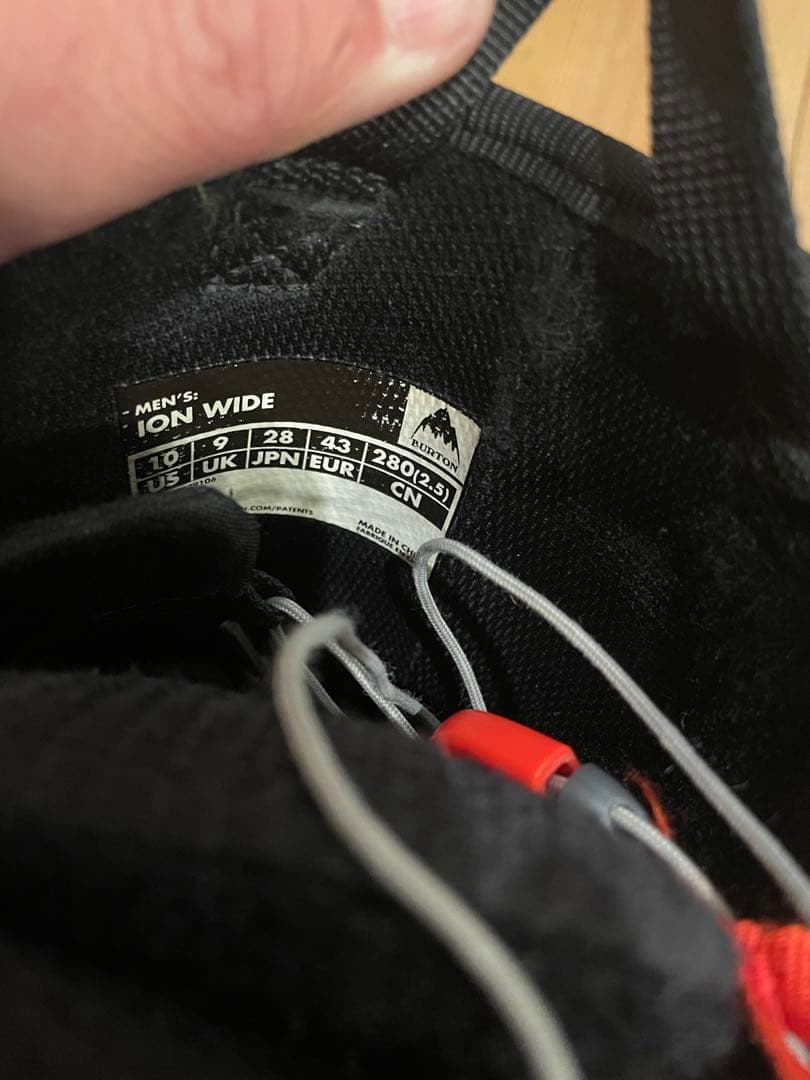 BURTON iON 28cmスノーボードブーツ