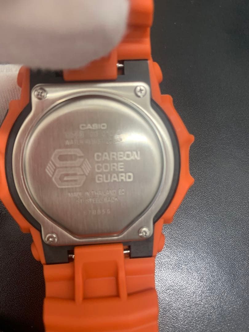CASIO G-SHOCK オレンジ腕時計