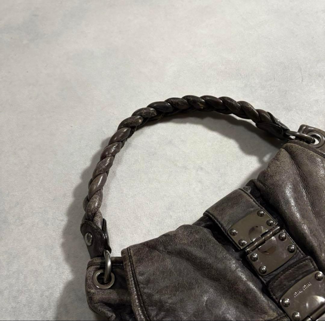 バッグ Y2K archive MIUMIU Matelasse leather bag