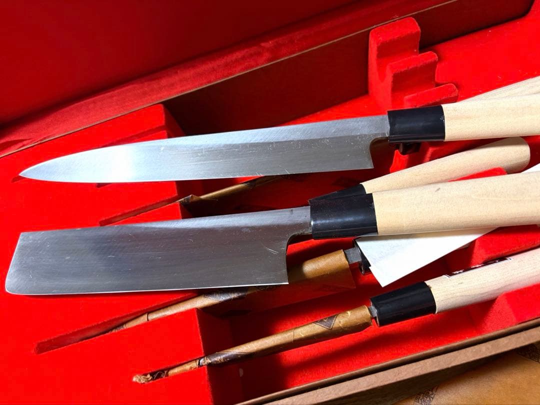 秀岳　和包丁　御料理包丁　6本セット　新品未使用　日本料理