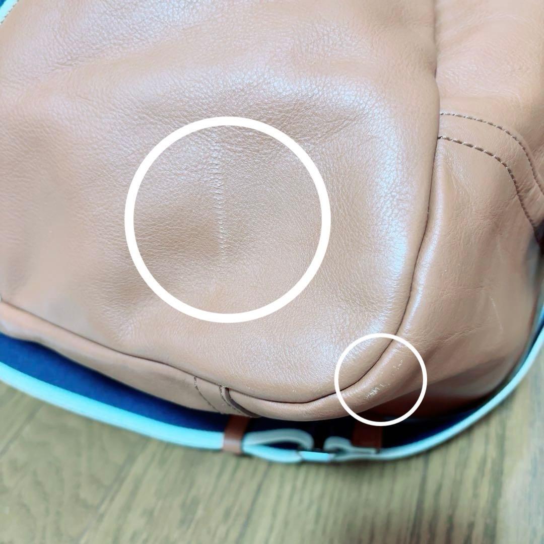 【美品】コーチ coach 2way ボストンバッグ レザー 男女兼用　大容量