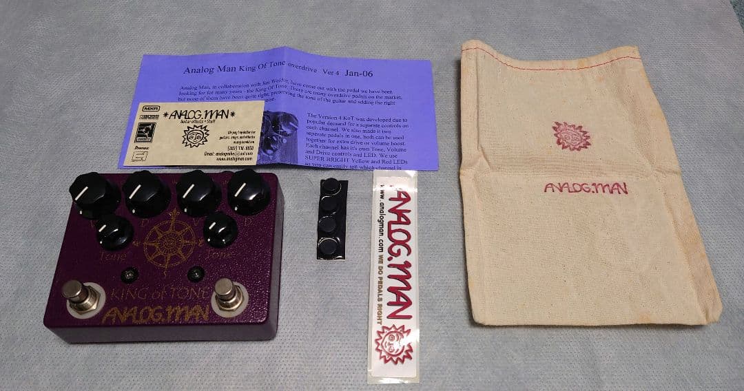 Analog.Man King Of Tone V4 美品