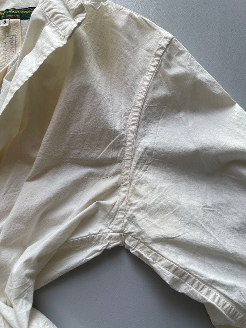 初期 Paul Harnden ポールハーデンフリル襟袖シーチングシャツ