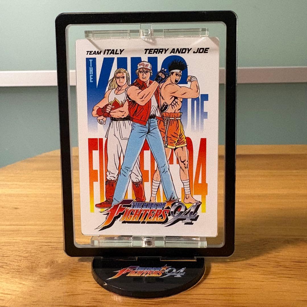 KOF 94 ウェブポン スピニングアクリルスタンド 6個+台座なし2個　セット