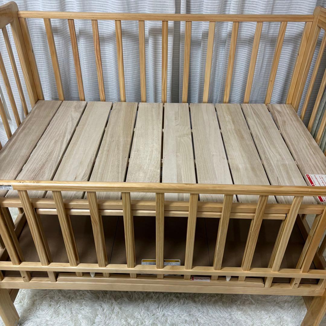 美品　KATOJI ベビーベット　ヘビーサークル　ハイシート　ナチュラル