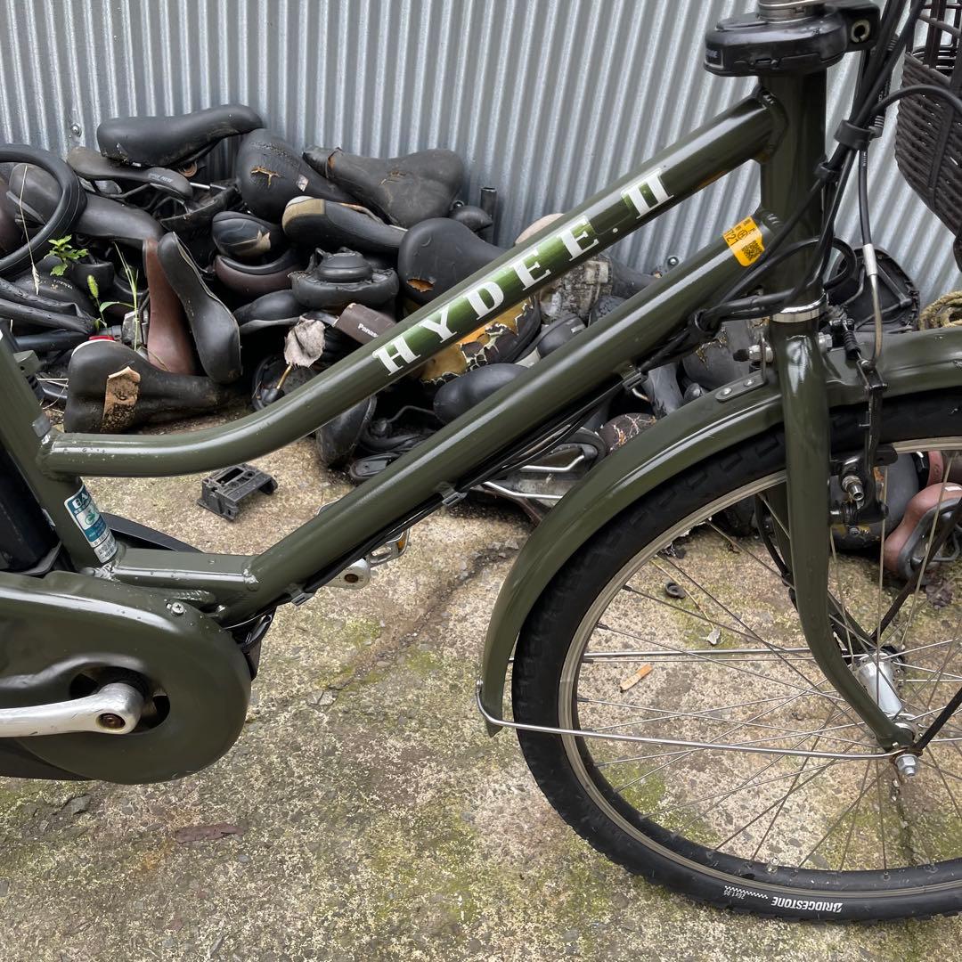 送料無料条件付電動アシスト自転車 26インチHYDEE.II バッテリー12ah