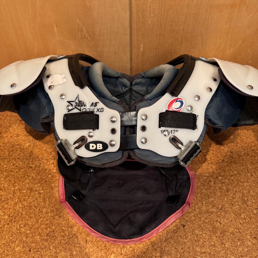DOUGLAS ショルダーパッド　CP-DB-SP XS バックプレート付