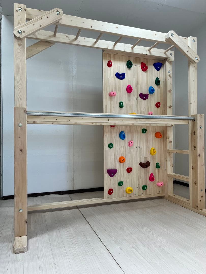 15　うんていタイプA 側面半分ボルダリング　鉄棒　ブランコ　テーブル