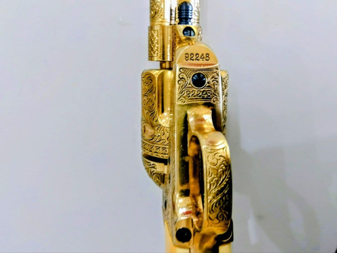 フランクリンミント テディ・ルーズベルト・リボルバーモデルガン金属製装飾銃