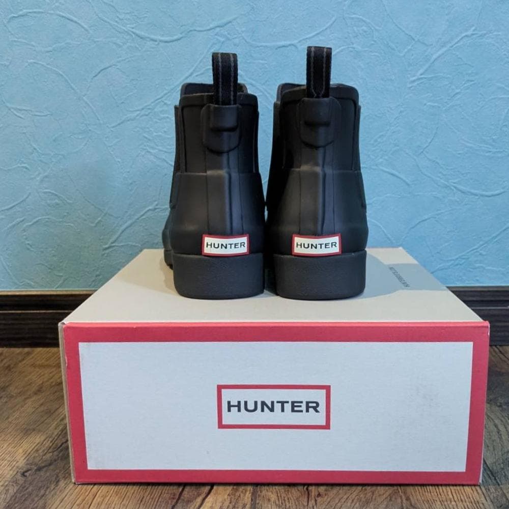 rinrin【新品】定価2.5万　HUNTER チェルシーブーツ UK4