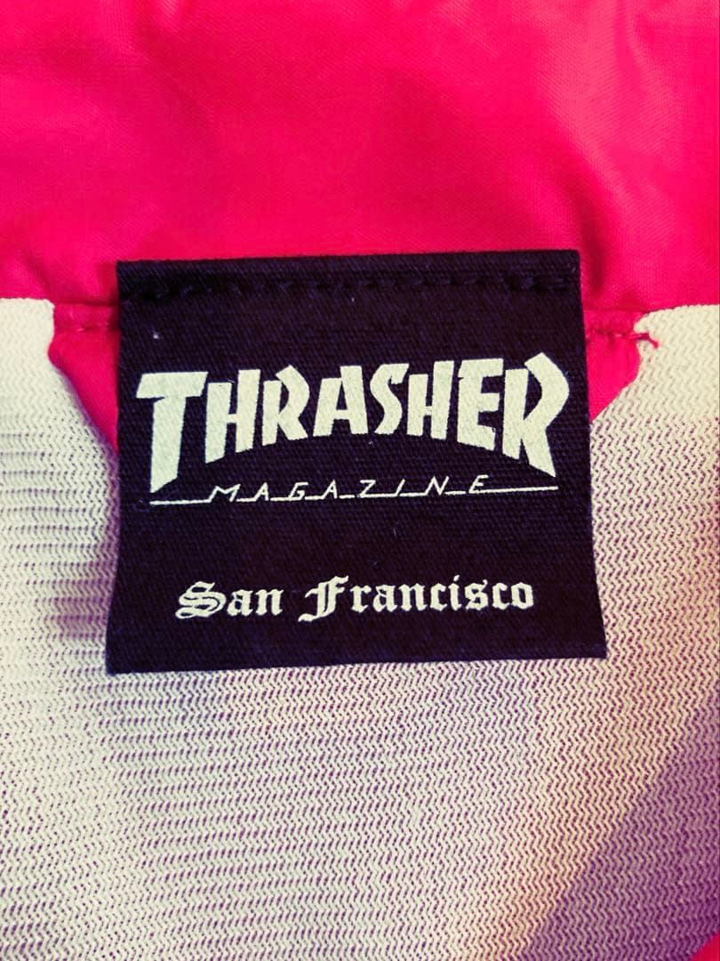 THRATHER ×キースへリング ナイロンジャケット Lサイズ レッド