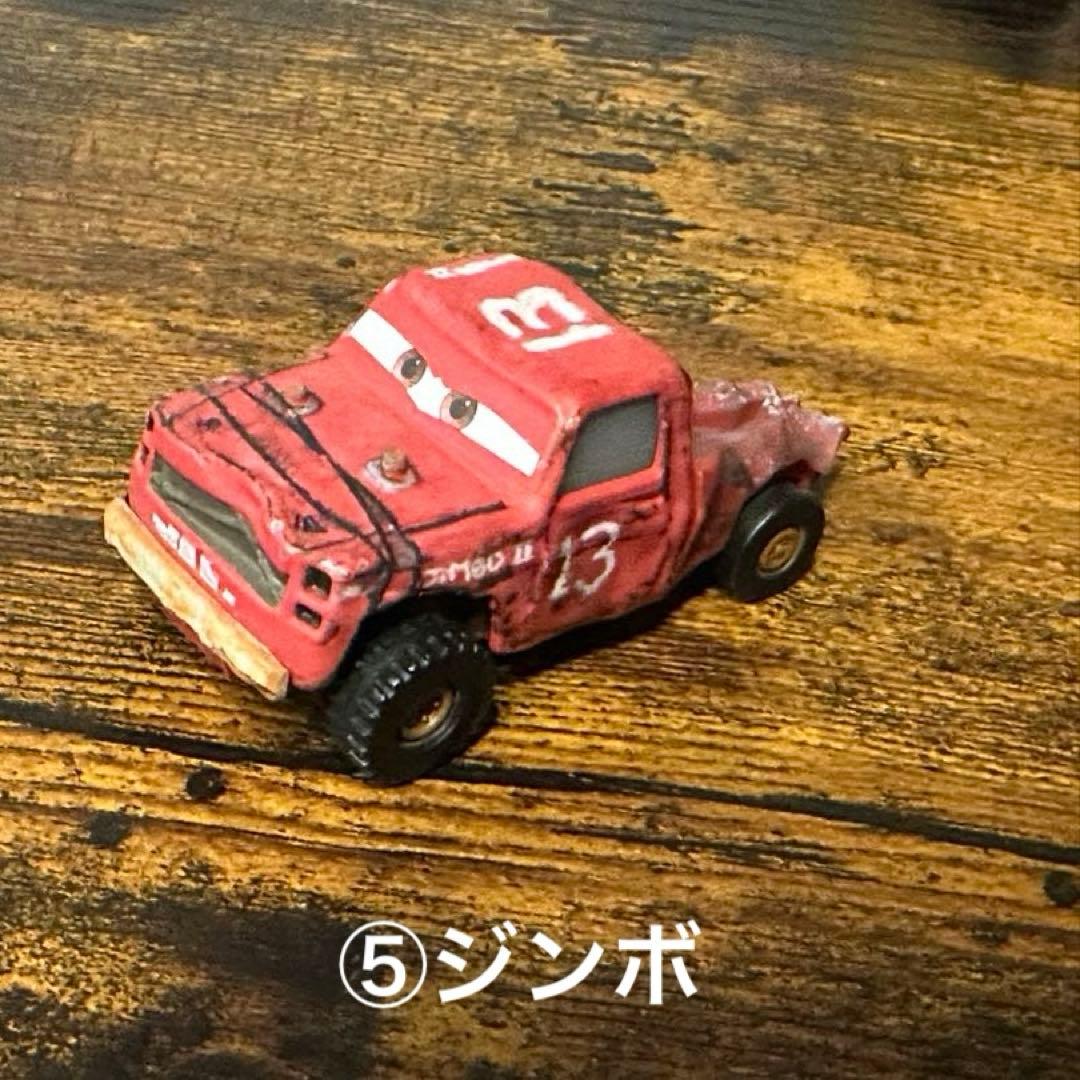 【マテル】　カーズ　ミニカー　 サンダーホロー　6台セット泥んこマックィーン他