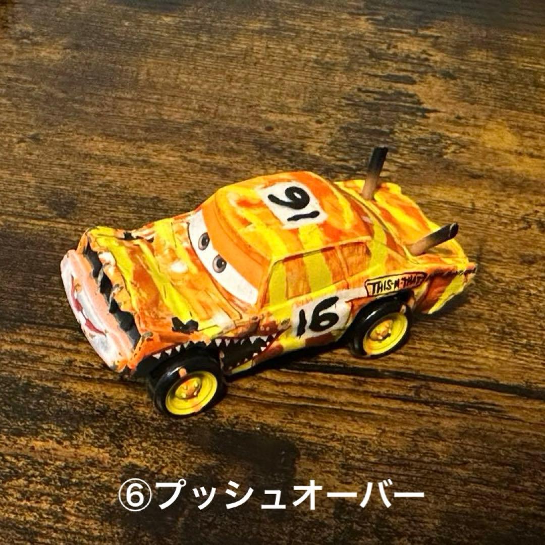 【マテル】　カーズ　ミニカー　 サンダーホロー　6台セット泥んこマックィーン他
