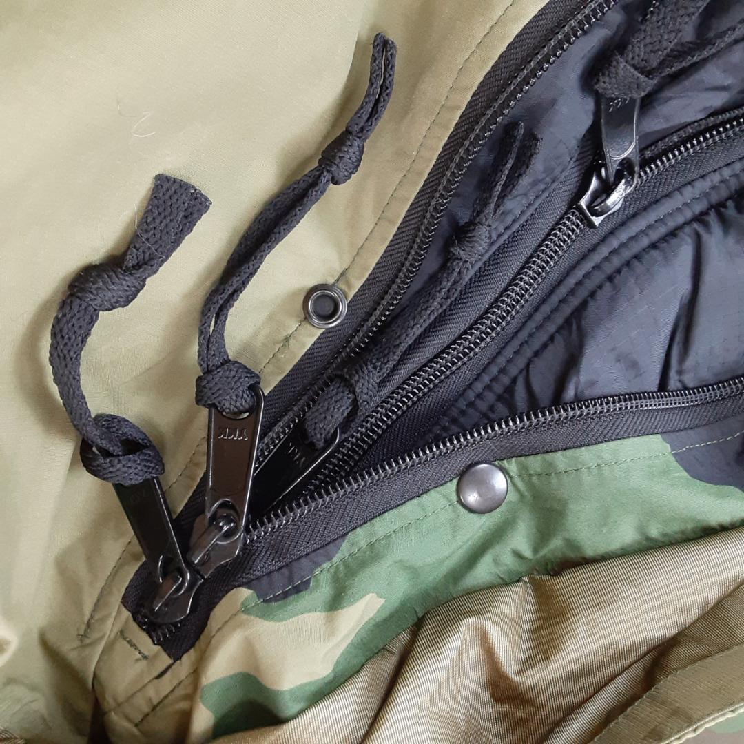 美品◎テナーインダストリーズ モジュラー寝袋 黒 カモフラ シュラフ 米陸軍