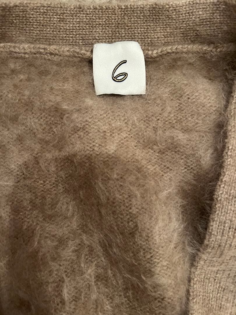 こ*こ様 ROKU 6 ロク カシミヤ 100% カーディガン cashmere