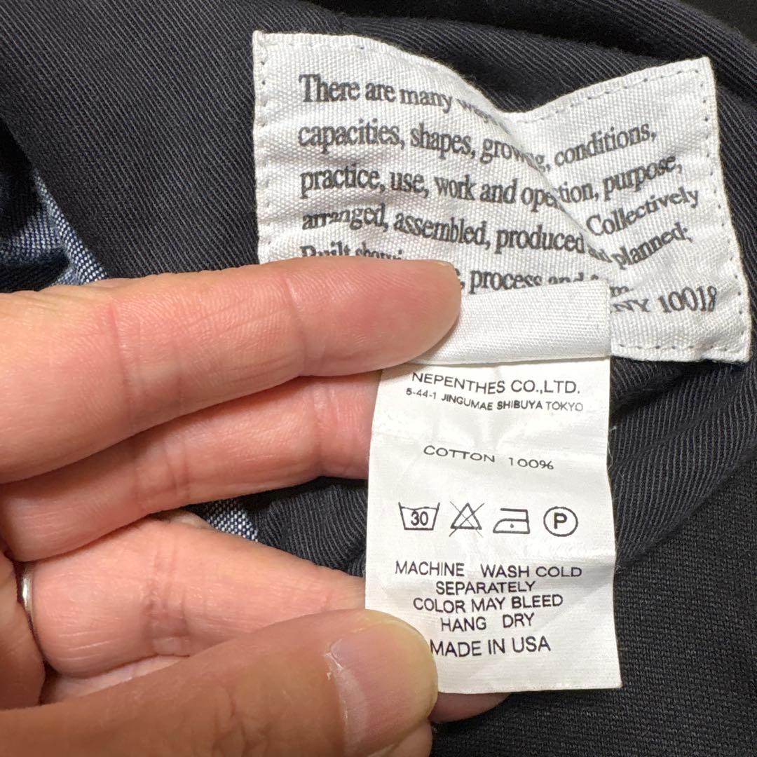 エンジニアードガーメンツ　ジャンプスーツ　コットンデニム