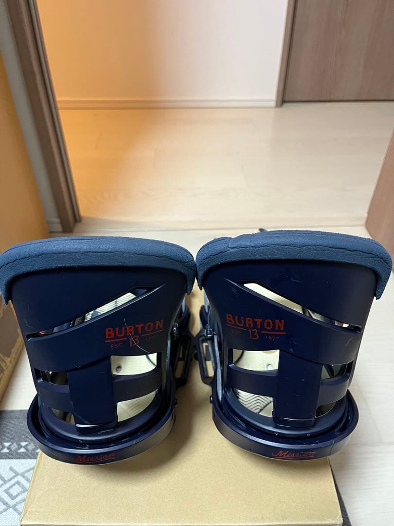 Burton Mission ビンディング ネイビー