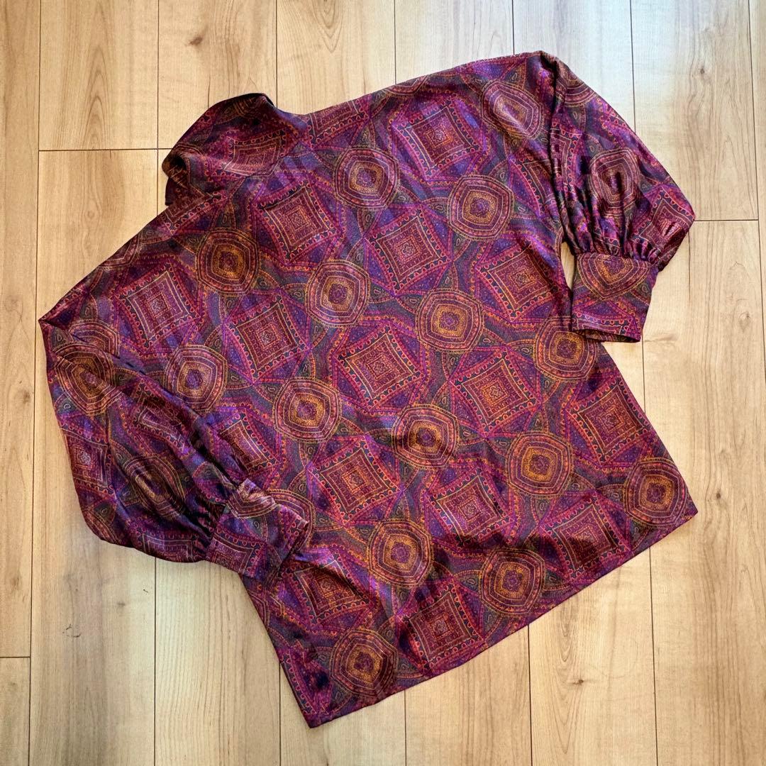 Yves Saint Laurent ヴィンテージボウタイブラウス