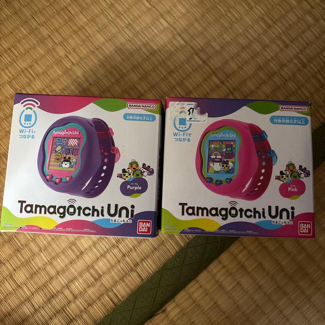 【ジャンク品】BANDAI Tamagotchi Uni 2台セット
