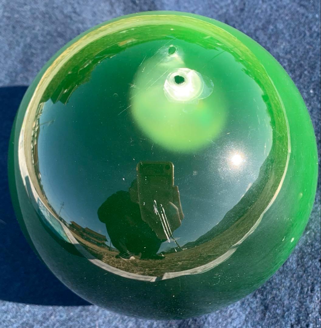 特大　キャットアイ　　グリーン　猫目石　珍品