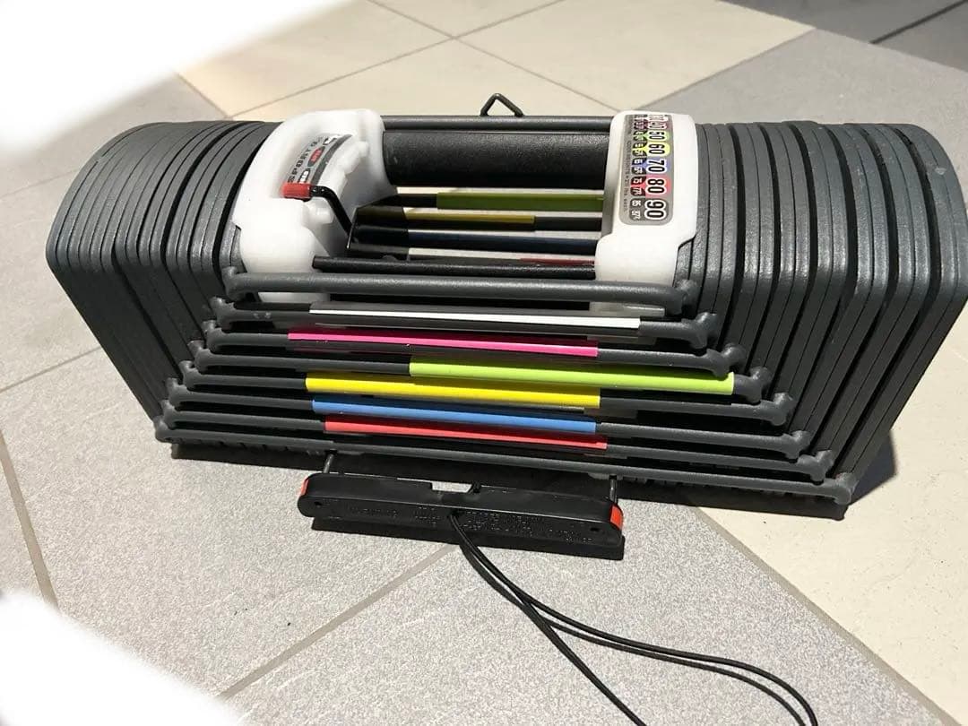 パワーブロックタイプ 可変式ダンベル 90ポンド(約41kg) ×2【手渡し】