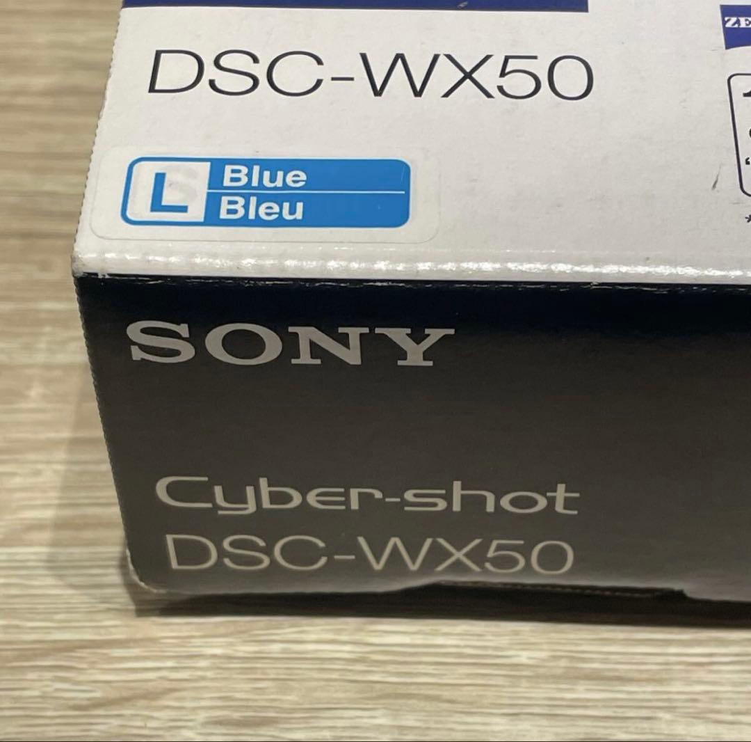 最終値下げ　美品中古　SONY Cyber-shot DSC-WX50 ブルー
