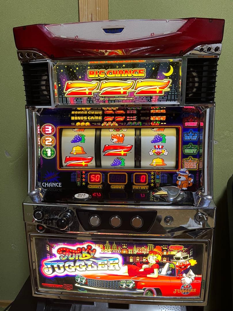 ファンキー ジャグラー不要機 設定キー有 送料無料 音量調設可能 即購入〇