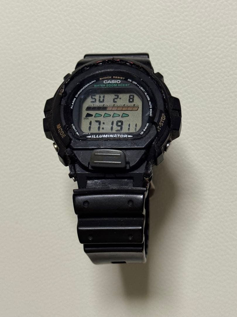 G-SHOCK ジーショック DW-6600S-1V 海外モデル イルミネーター
