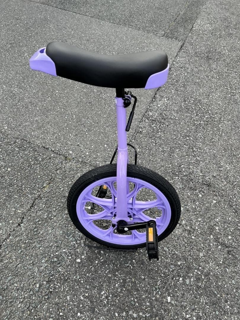 トップ(Top) 一輪車 子供 小学生 16インチ ラベンダー パープル スpo
