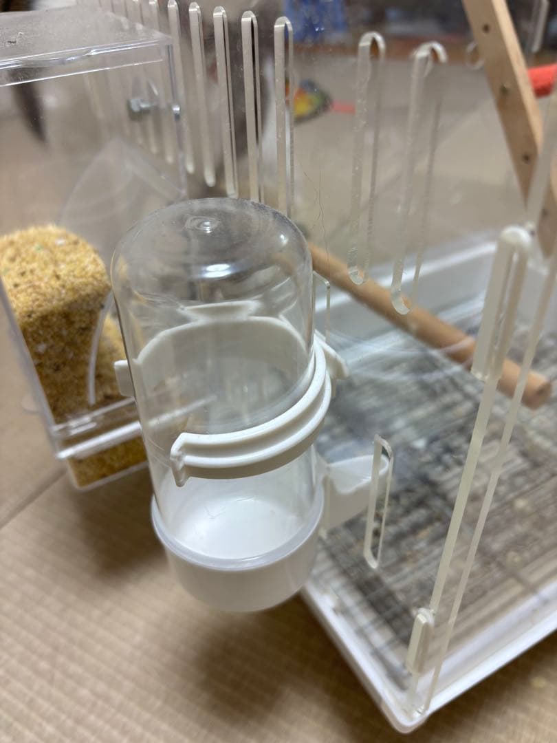 ◼︎リコ◼︎ 透明アクリル鳥かご