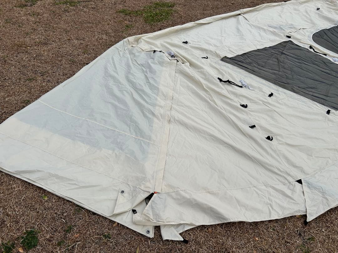 【ヒーロ】スノーピーク ランドロックアイボリー オプションセット①