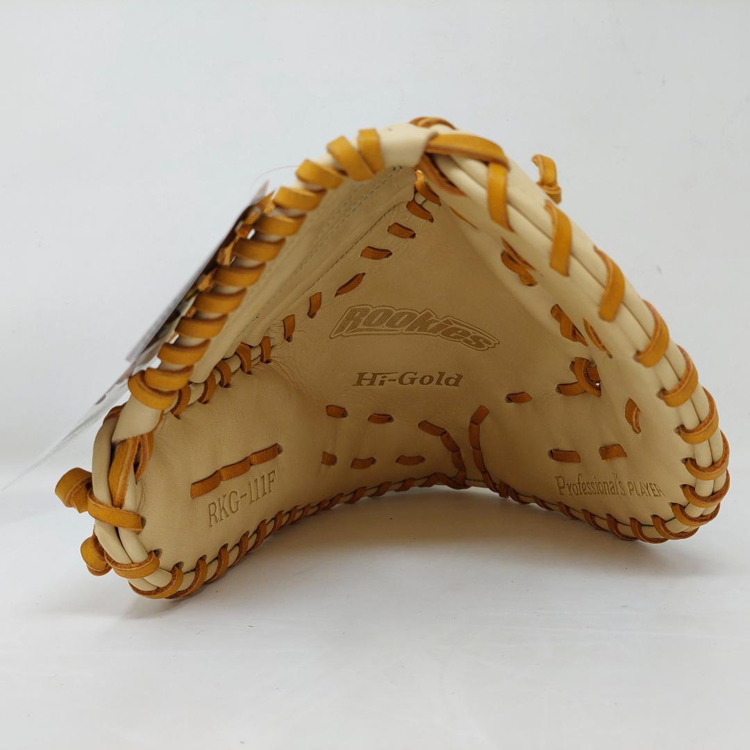ハイゴールド 少年軟式用ファーストミット右投げ RKG-111F キャメル