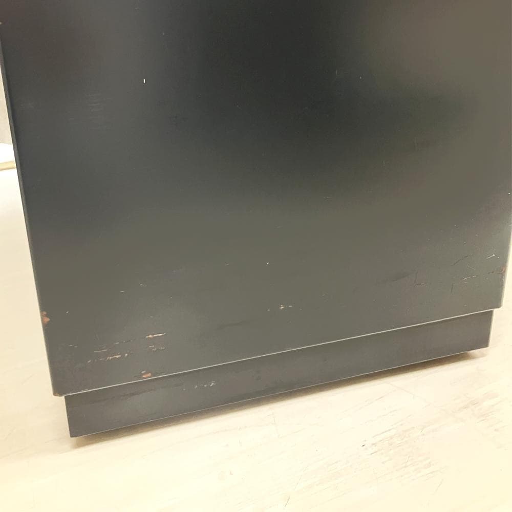 #2774-4　UCHIDA　スチールワゴン　サイドワゴン　　デスクワゴン